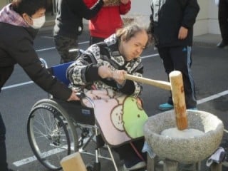 餅つき